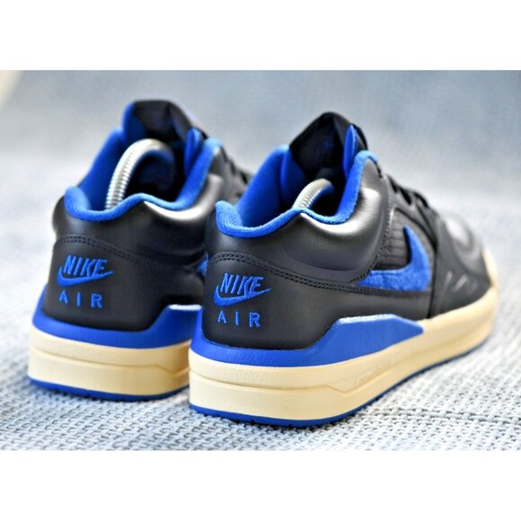New! Size: 11 US Women's | NIKE Jordan Stadium 90 Black/Royal | FB2269-041 - Picture 7 of 16